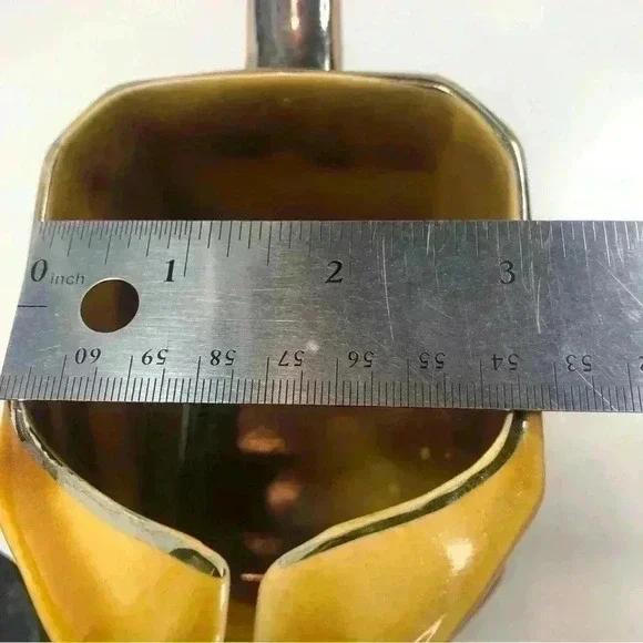 Vintage Wade ceramic jug vase featuring painted antique Bugatti and Sunbeam cars - Picture 10 of 10